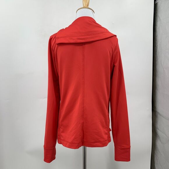 J.Jill Fit Jacket Womens XS Extra Small Shawl Asymmetrical Half Zip Thumbholes - Picture 6 of 13